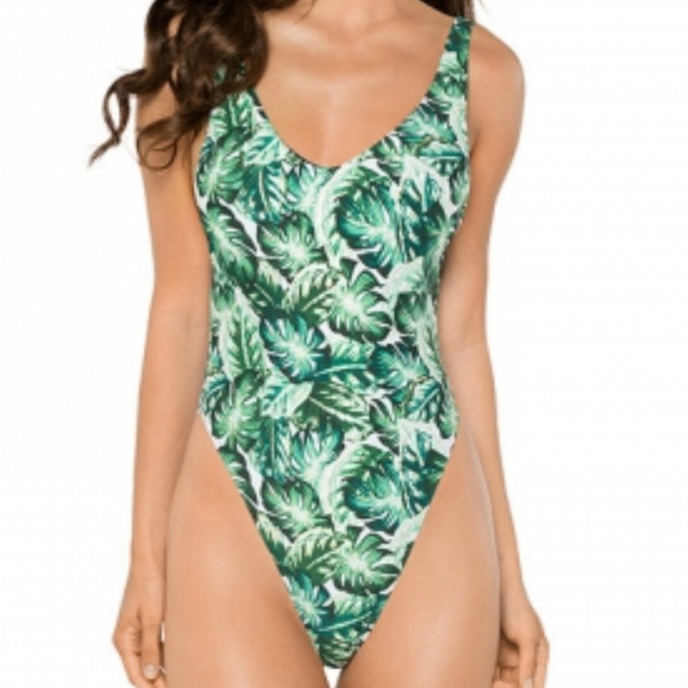 Relleciga high leg swimsuit sz S NWOT